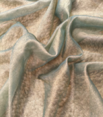 Rose tissue Patch work Applique  Crush Tissue Saree - Image 5