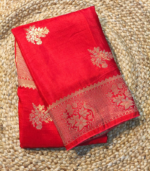 Weave mugal Banarasi buta border Saree - Image 14