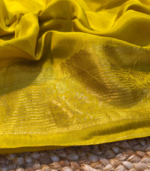 Weave mugal Banarasi buta border Saree - Image 9