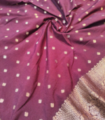 Banarasi weaving jaal patern with border Banarasi Georgette Saree - Image 10