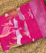 Flamingo Banarasi Georgette - Image 4