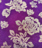 Heavy rose weaving work Banarasi Georgette Saree - Image 16