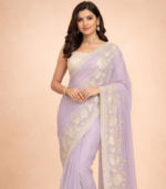 Resham embroidery kota doria