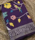 Paithni jaal Banarasi Georgette Saree - Image 4