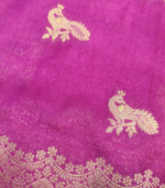Weave Peacock  Banarasi Georgette - Image 17